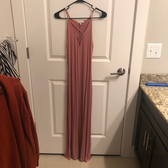 Mauve maxi dress - Picture 1 of 2